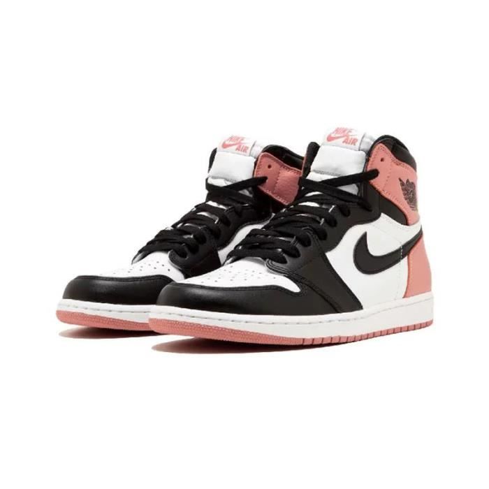 Basket Air Jordan 1 Retro High OG NRG“Rust Pink”861428-101 Pour Hommes et  Femmes - Rose Rose - Cdiscount Chaussures
