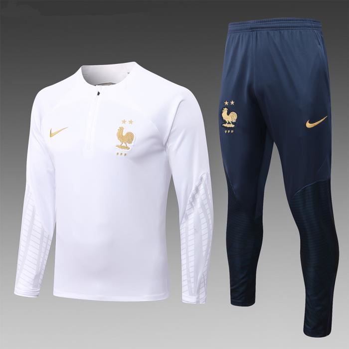 Survêtement de Foot France 2022 2023 Homme 2 Etoiles Nouveau Maillot de