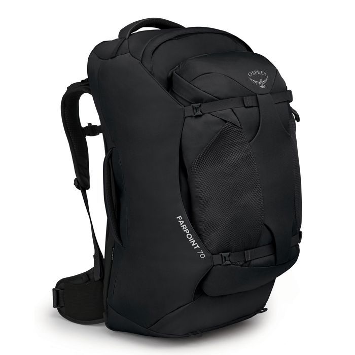 Osprey Sac à dos tour noir pour homme - Farpoint 70 194579