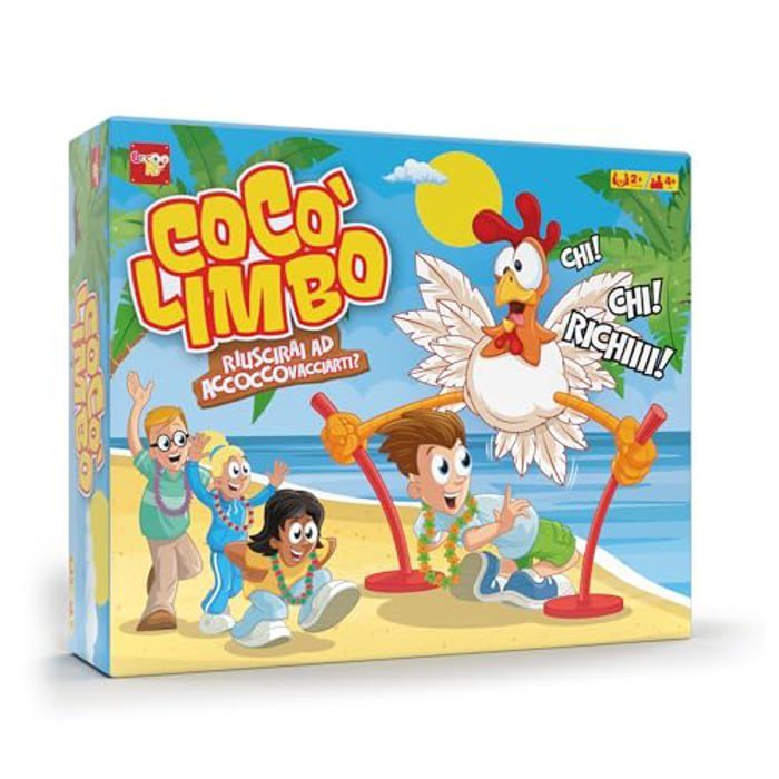 Jeu d’ambiance - Rocco Giocattoli - Coco Limbo - Multicolore - À partir de 4 ans - 2 joueurs ou plus