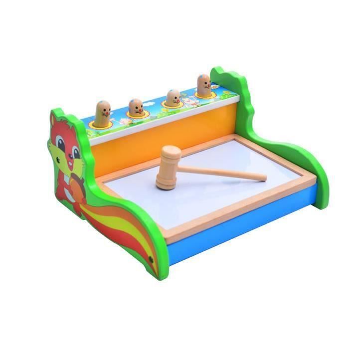JUMPLAWN – Lot De 4 Marteaux à Ventouse – Jeu Éducatif Coordination Œil-Main – Tout-Petits – Couleurs Assorties