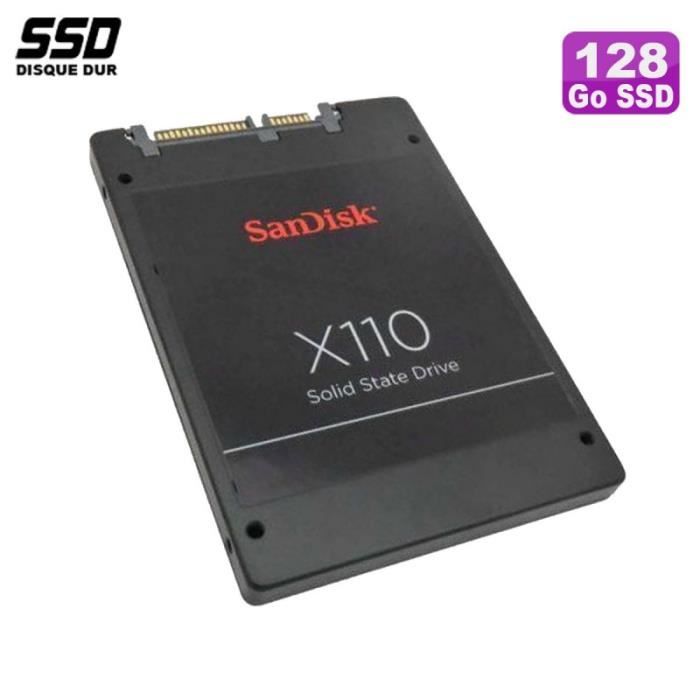 Disque dur SSD 128G 2.5 pouces SATA3.0 installation du disque dur de  l'ordinateur de bureau - Cdiscount Informatique