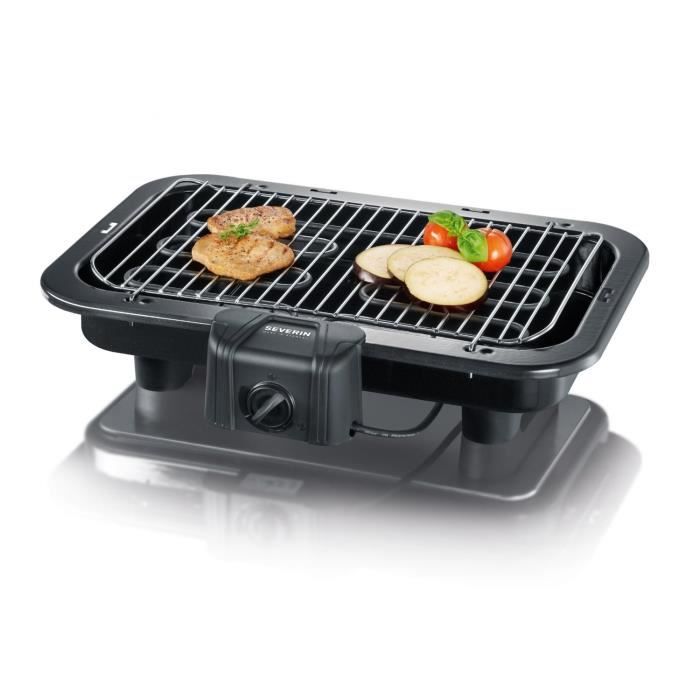 SEVERIN PG9745 Barbecue électrique de table Noir Achat / Vente