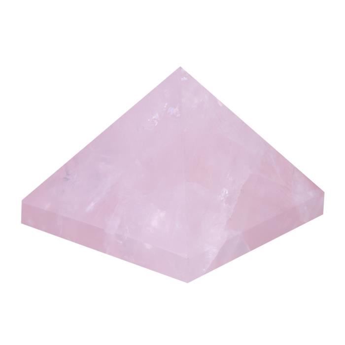 Pyramide De Cristal De Quartz Clair, Générateur D'énergie De