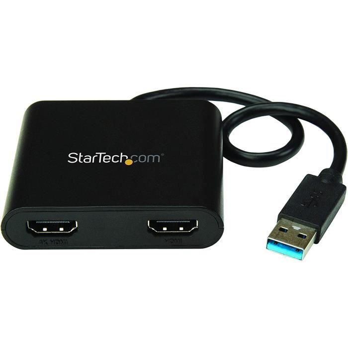 Startech Adaptateur VGA vers HDMI avec audio et alimentation par USB