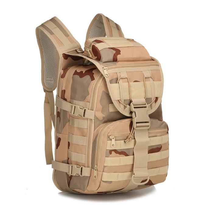 Sac à Dos Tactique 80L TOUYAKO - Militaire, Grande Capacité - Randonnée, Camping, Trekking - Résistant & Imperméable
