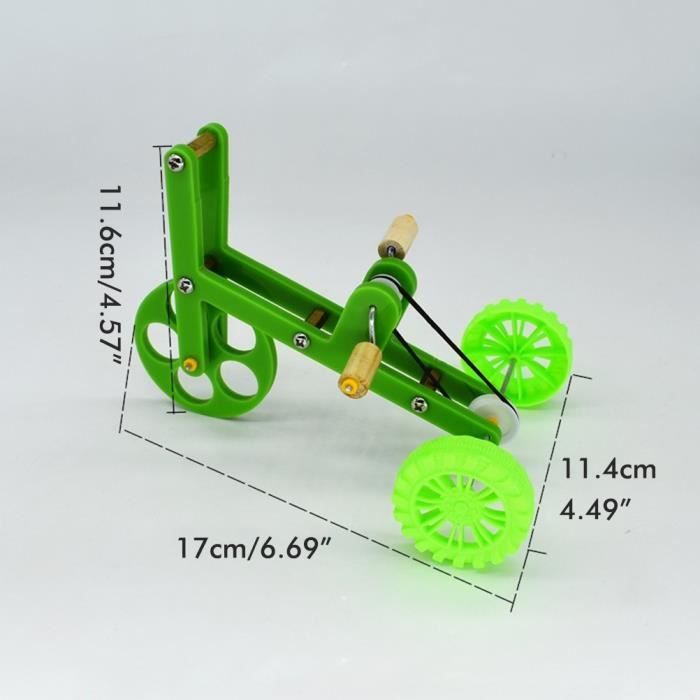 Comparer les prix de Jouet pour perroquet - SURENHAP - Mini vélo d'entraînement - Plastique et métal - Vert - Intérieur