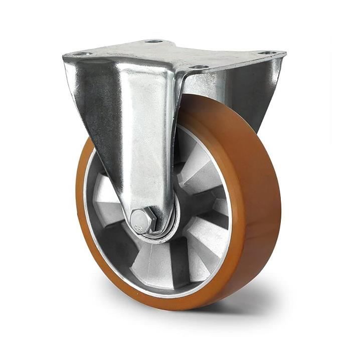 Roulette à oeil pivotante polypropylène diamètre 200mm charge 280kg