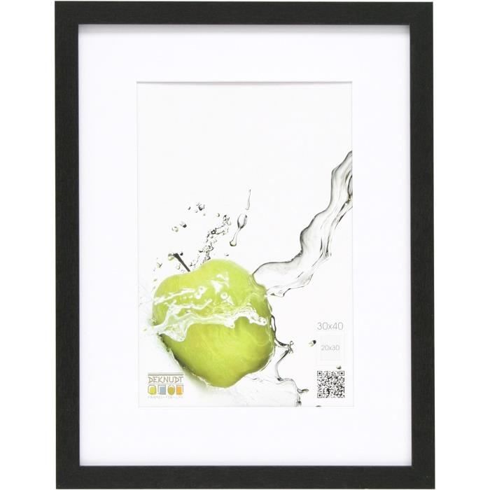 Lot DE 3 Cadres Photo 40x60 cm Argent ou 60x40 cm, vitre en PLEXI