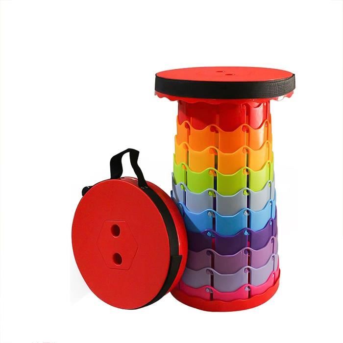 Tabouret/camping Pliable Perfeclan – Alu/Oxford, 25.4 Cm, Ultra Léger, Pour Pêche, Jardin, Festivals