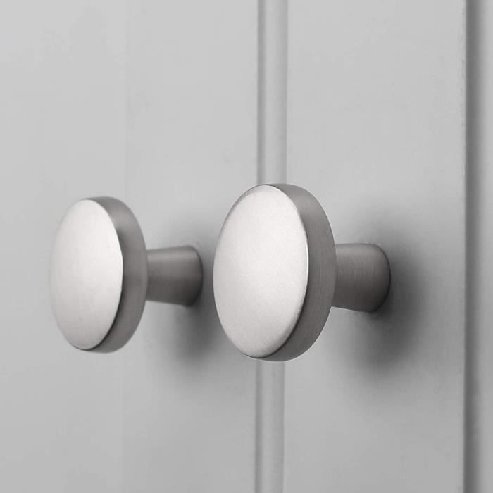 Lot de 10 Bouton de Porte Cristal Vert 30mm Poignée Tiroir Armoire Placard - Bricolage