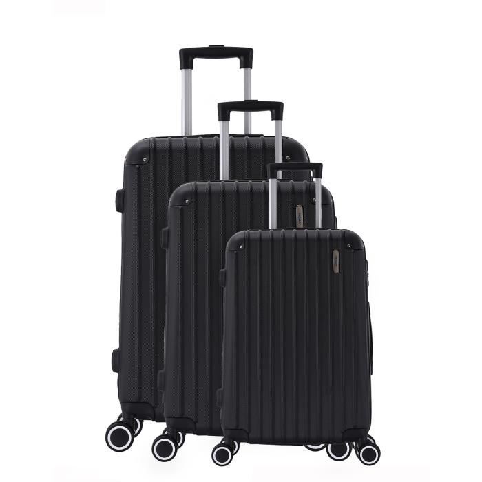 Set de Valises ADC Trolley Rigide ABS Roulettes