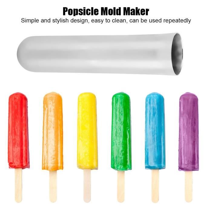Moule à Glace En Acier Inoxydable 304 ZUNOXAZ - Réutilisable Avec Couvercle, Facile à Nettoyer Pour Familles Et Enfants