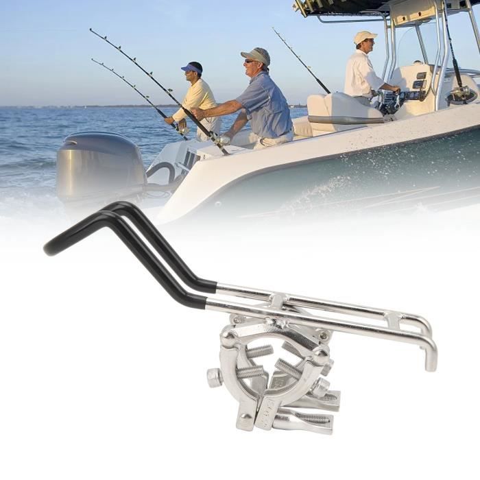 VGEBY Portecanne à pêche pour bateau Support de Canne à Pêche Robuste en Acier Inoxydable