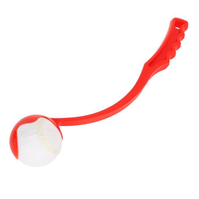 Vvikizy Jouet Lanceur Balle Chien Manuelle Ergonomique