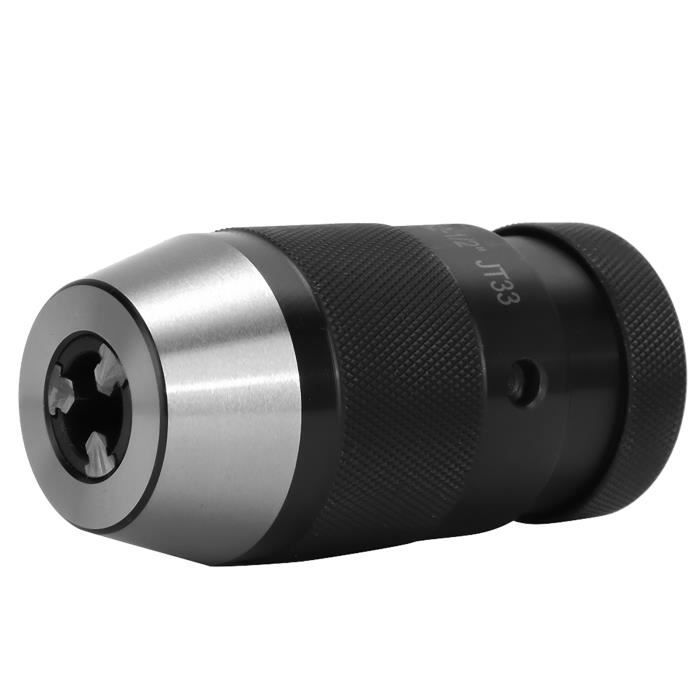 Mandrin à Clé à Cône Morse CM1 Avec Filetage M6 Pour Tirettes - 1,5 à 13mm - Neuf D'origine
