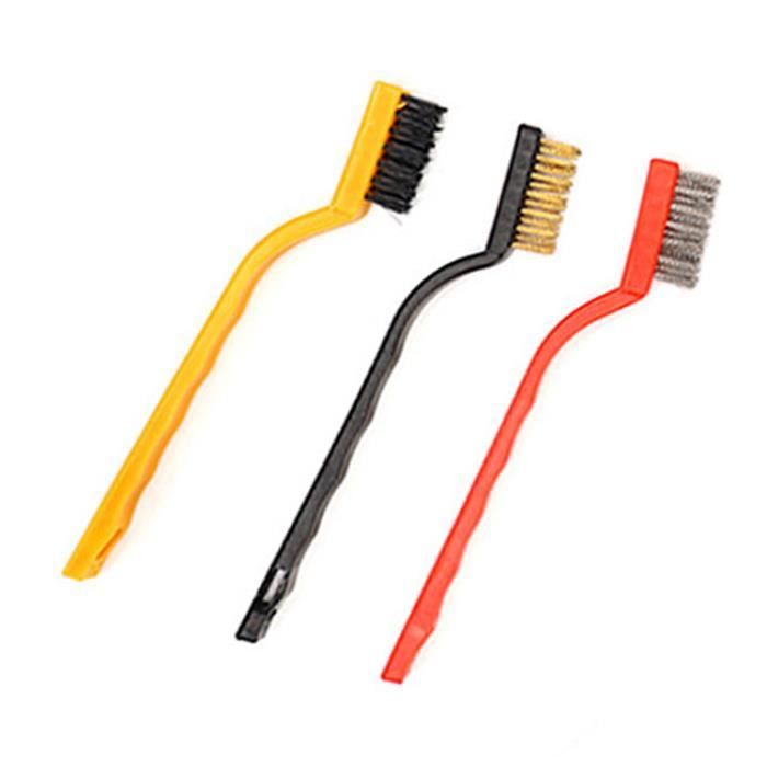 Ensemble De Brosses à Tambour Cheerock - 1 Paire Métal Rétractable + 1 Paire Nylon - Poignée Caoutchouc, 32 Cm - Pour Cajon, Jazz - 5