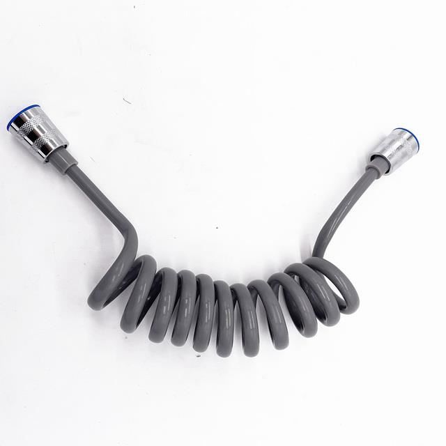 ALYHYB Tuyau De Douche Printemps PU Flexible Tuyau Télescopique Tuyau De Douche Télescopique Pour L'eau Plomberie Toilette Bidet Pulvérisateur Pistolet Matte Noir