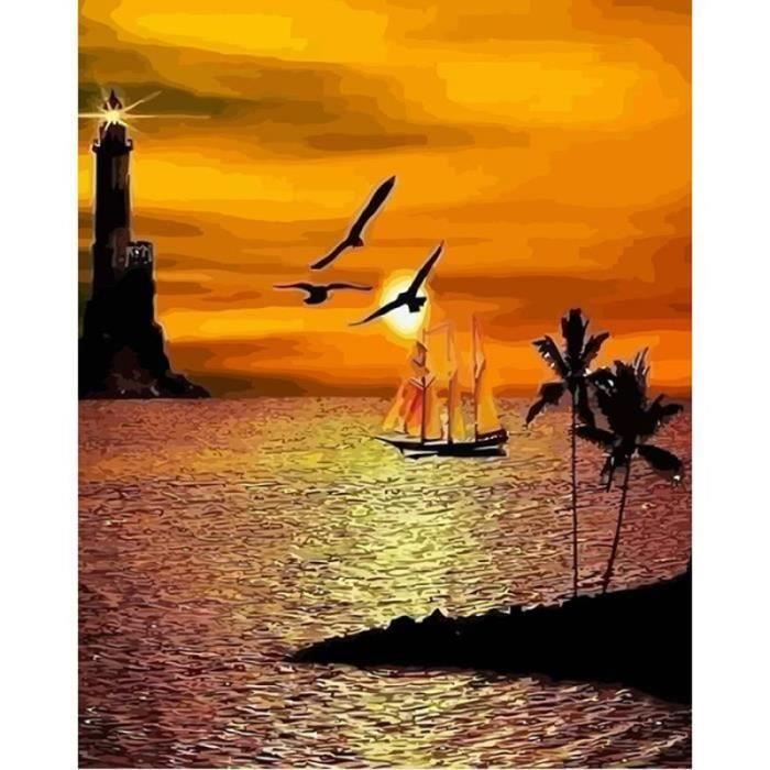 CherryPazzi Puzzle 2000 Teile – „Lever De Soleil Au Bord De La Mer“, 70 X 100 Cm, Für Erwachsene