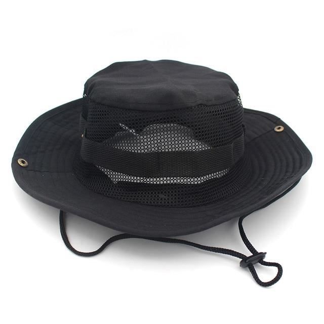 Chapeau De Pluie & Soleil Unisexe - Bords Larges - UPF50+ - Imperméable - Pliable - Taille Réglable (M/L/XL)