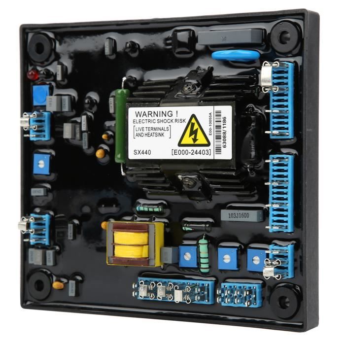 Régulateur De Tension Automatique Pour Générateur - Entrée 380V Sortie 14V - Boîtier ABS Compact - Système D'Excitation - 5