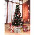 24 Boules De Noël Blanc Et Rouge Décoration Arbre Noël