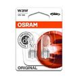 OSRAM Lot de 2 Lampes feu de stationnement et de position Original W3W-1