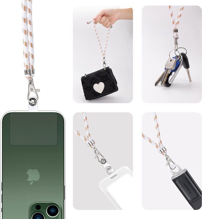 Cordon Telephone Portable,Tour De Cou Telephone,Bijoux De Telephone