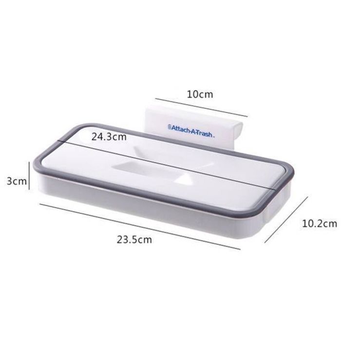 Support pour sac poubelle avec clip de fixation pour tiroir/porte/meuble, idéal pour camping-car, voyages, maison, cuisine, tri sélectif Product Name | Leroy Merlin