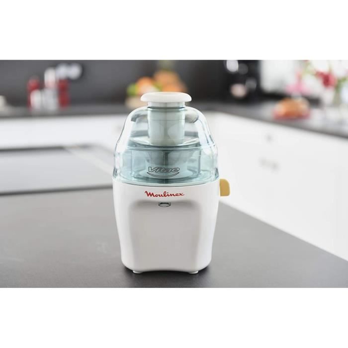 Moulinex JU 200045 Centrifugeuse Vitae 200 W Blanc Cdiscount Electromenager