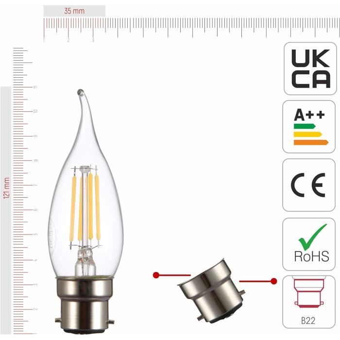 8 Starters Tubes Fluorescents 4-65W - 220-240V - Universels, Ignifuges - Pour Néons Domestiques