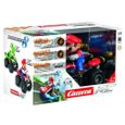 Carrera RC Nintendo Mario Kart - Mario - Quad - Blanc Rouge - Jouet radiocommandé-2