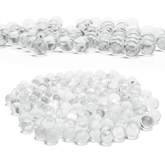 Perles d'eau – Billes hydrogel déshydratées pour plante – 200 gr – 10/12 mm  – Transparente - Cdiscount Maison