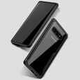 Coque de protection téléphone - Samsung - Galaxy S10 - Bumper Hybride Rigide Antichoc - Noir-3