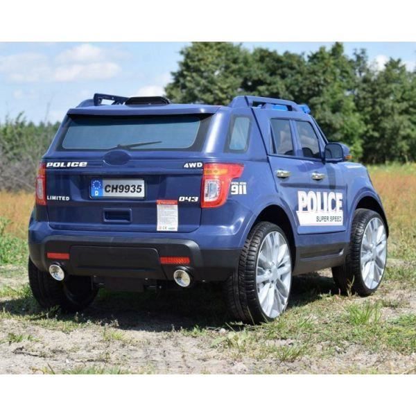Voiture de Police tout-terrain FBI 12v enfant voiture électrique-bleu