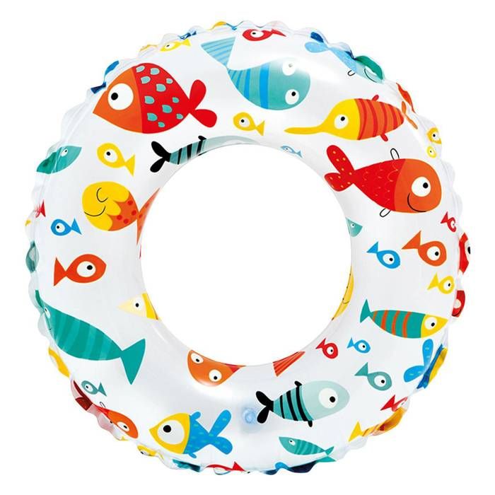 Intex Bouée Imprimée 51cm Pour Enfants 3-6 Ans - Motif Amusant Aléatoire