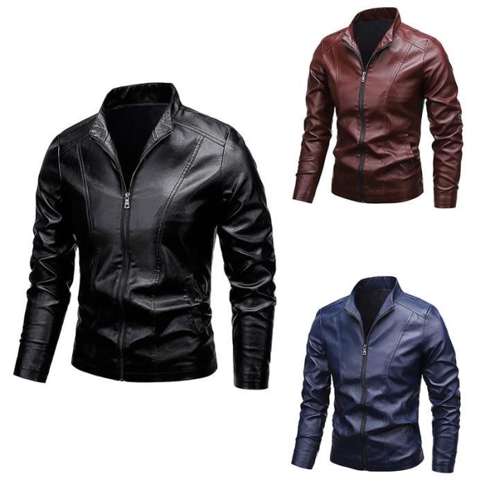 Wish blouson cuir homme best sale