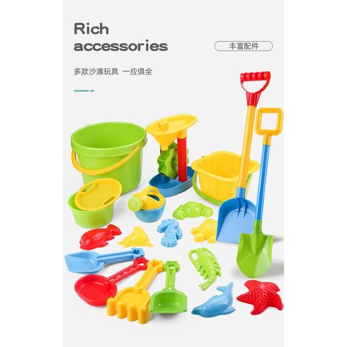 Set jouets plage enfant 8 pièces Summer - Sevira Kids - Sevira Kids