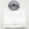 Joint de Fenêtre Kit De Calfeutrage Pour Climatiseurs Mobiles et Sèche-linge - - Blanc .
