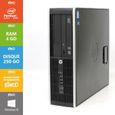Pc bureau HP elite 8100 DUAL CORE 4 go ram 250 go disque dur,ordinateur de bureau reconditionné ,windows 10-0