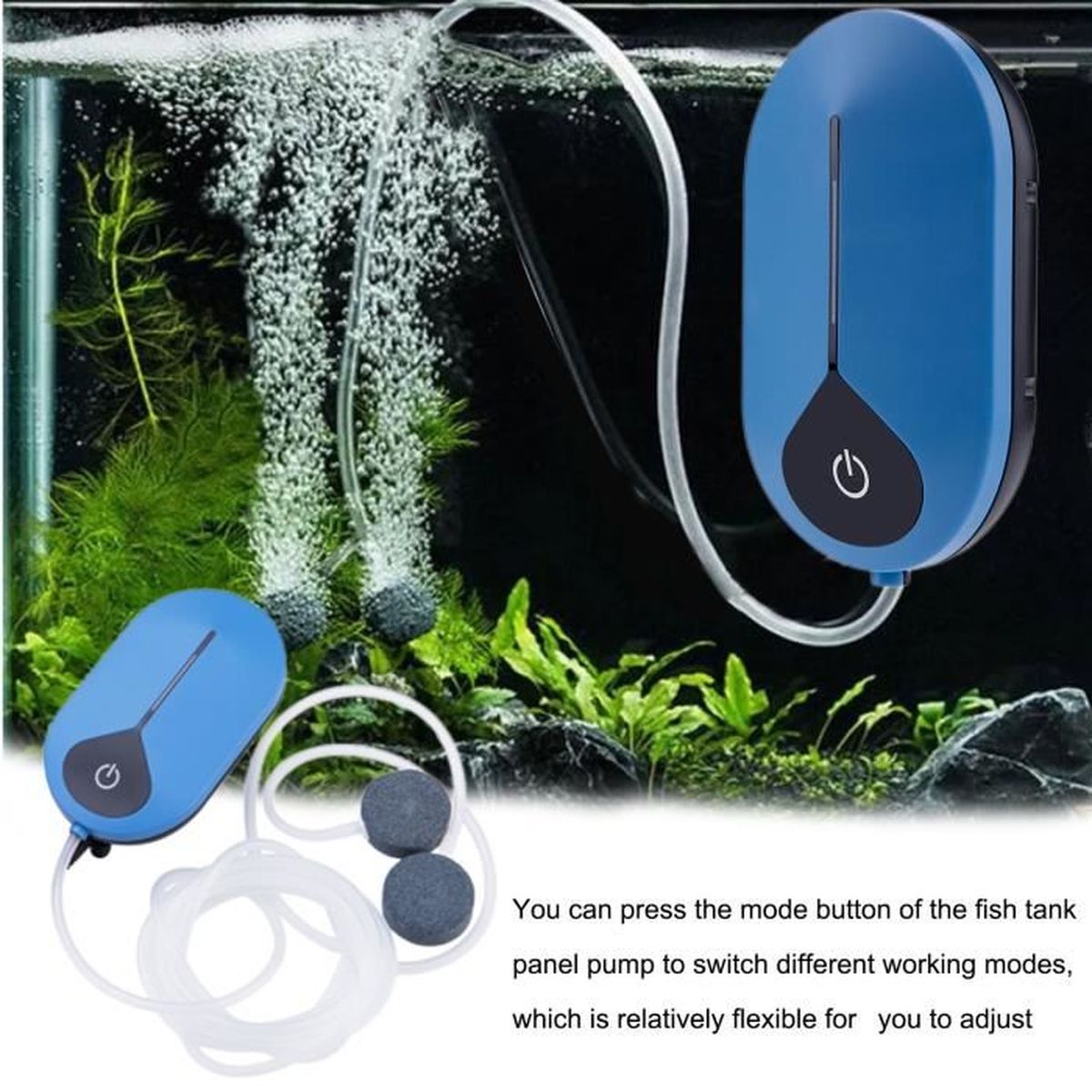 Pompe à Oxygène Solaire Pompe à Air D'eau Solaire Étang, Pompe à Air Solaire Pou