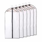 YOLISTAR Housses de Vêtements Anti-Poussière,Anti Poussière Etanche Mite Humidité, 10 Pièces 60 * 100 cm, Zip et Semi-Transparentes (Noir)