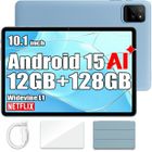 Tablette Tactile Oscal Pad 30 Wifi Doke AI 10,1" 60Hz,1080p FHD 12Go 128Go-SD 2To Android 15, 6600 mAh Face ID, Widevine L1 - Bleu