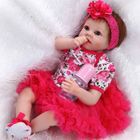 HZDHCLH 7House Poupée silicone reborn bébé réaliste fille nouveau-né jouet 22 pouce 55 cm