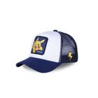 AUCUNE [ X ] CAPSLAB Casquette homme & femme POKEMON, casquette trucker, ajustable par snapback - bleu (tour de tête de 55, 5 à 60 cm)