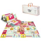 GOPLUS Tapis de Jeu pour Bébé Pliable Appliqué à Double Face,Tapis de Jeu en XPE Antidérapant et Imperméable, 180 X 200 X 1,4 CM