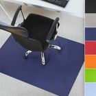 KARAT Tapis protège-sol Pour chaise de bureau, Épaisseur : 1,9 mm, Bleu foncé 114 x 150 cm