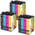 JIMIGO 12 Cartouches Epson 603 603XL etoile de mer compatible pour Epson Expression Home XP-2100 XP-2105 XP-2150 XP-3150 XP-4150 XP-3105