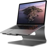 Bestand Support Ordinateur Portable, Support pour MacBook Pro/Air,Dell, HP, Samsung, Lenovo Della 11''-16",Gris(Brevete)