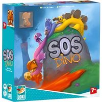 Jeu de société - IELLO - SOS Dino - Pour enfants de 7 ans et plus - Durée de 30 min - Bleu